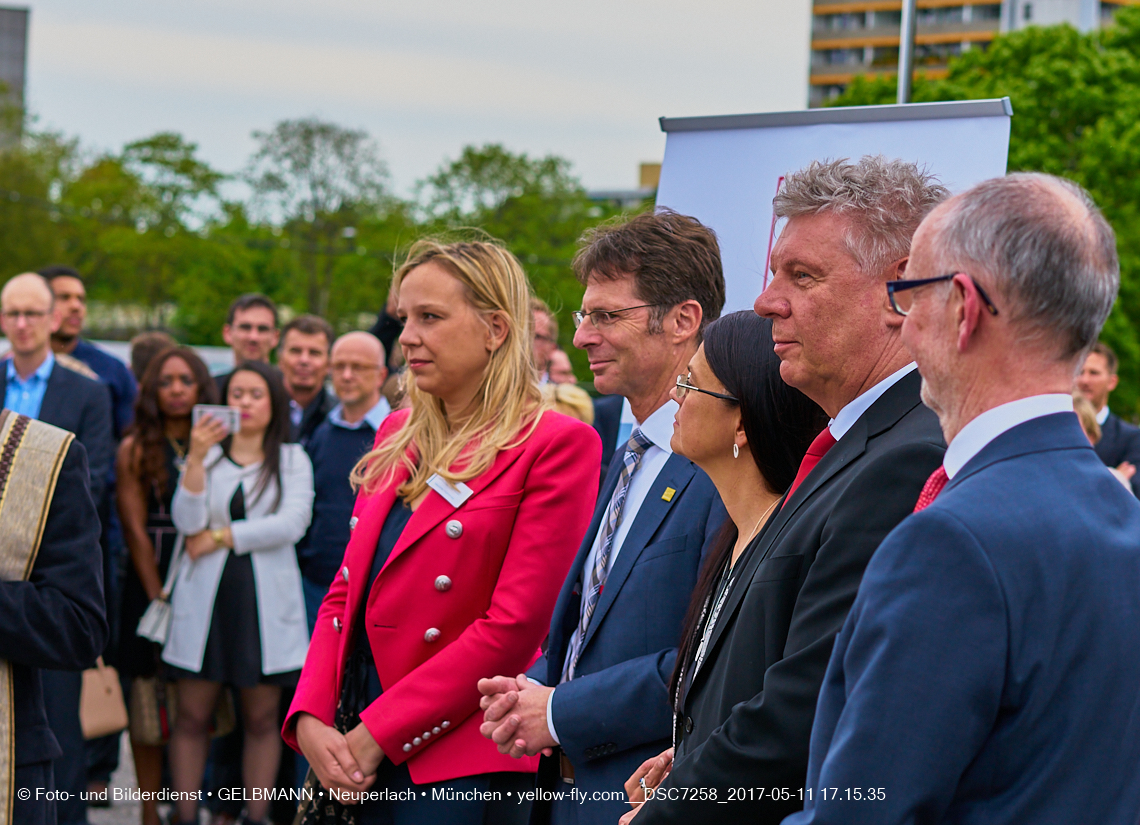 11. Mai 2017 - Grundsteinlegung für die LOGE und dem Kulturquadrat in Neuperlach